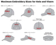Embroidery - Cap/ Visor
